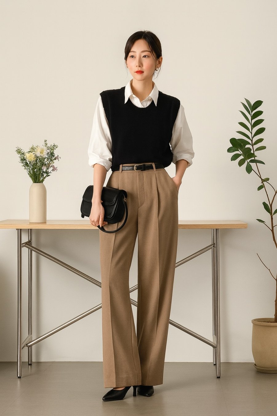 Layer chưa bao giờ lỗi mốt – bí quyết để nâng cấp outfit công sở mùa lạnh.