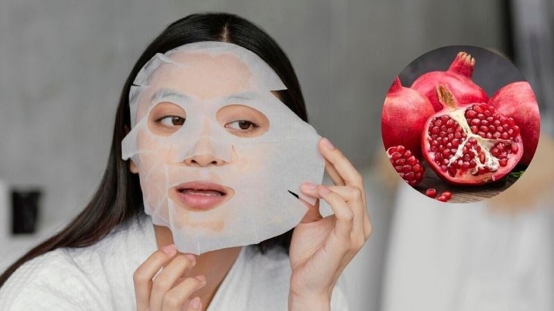 Không chỉ chống lão hóa, lựu còn được mệnh danh là “thần dược làm sáng da”.