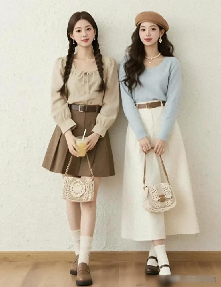 Một ưu điểm khiến màu trà sữa được yêu thích là khả năng phối đồ đa dạng.    