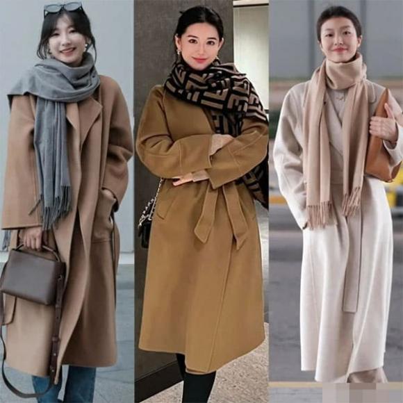 Đặc biệt, cashmere vừa nhẹ vừa ấm, nên khi khoác cùng áo len hay áo dạ sẽ giúp tổng thể hài hòa mà không tạo sự nặng nề.