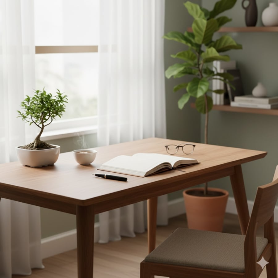 Không gian riêng giúp nuôi dưỡng sáng tạo, tư duy sâu sắc và trực giác nhạy bén.