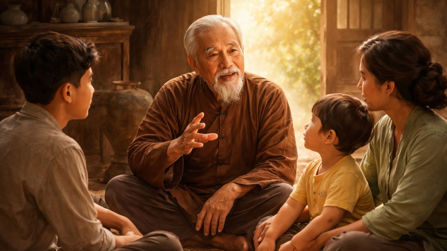 Người xưa dạy rằng việc bất hiếu là tội lớn