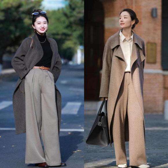 Độ dài này giúp che phủ phần hông và đùi, đồng thời không khiến vóc dáng bị “nuốt chiều cao”. 